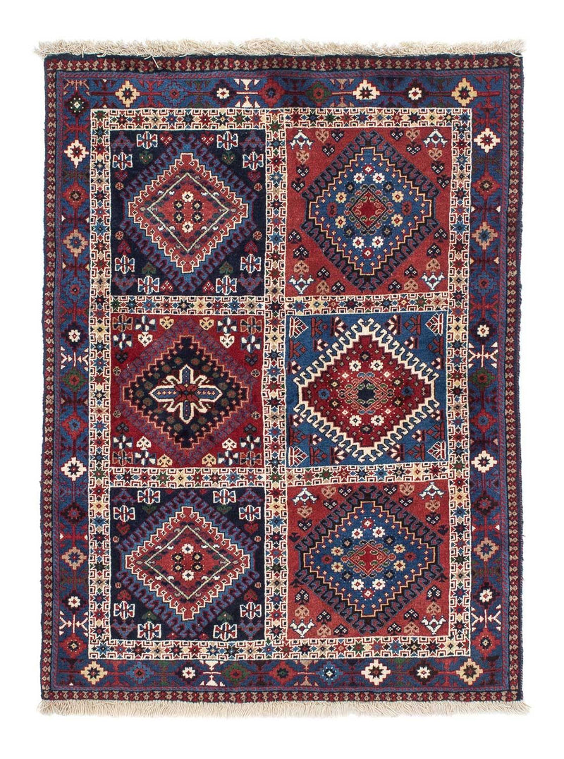 Perser Rug - Nomadic - 140 x 100 cm - dark red