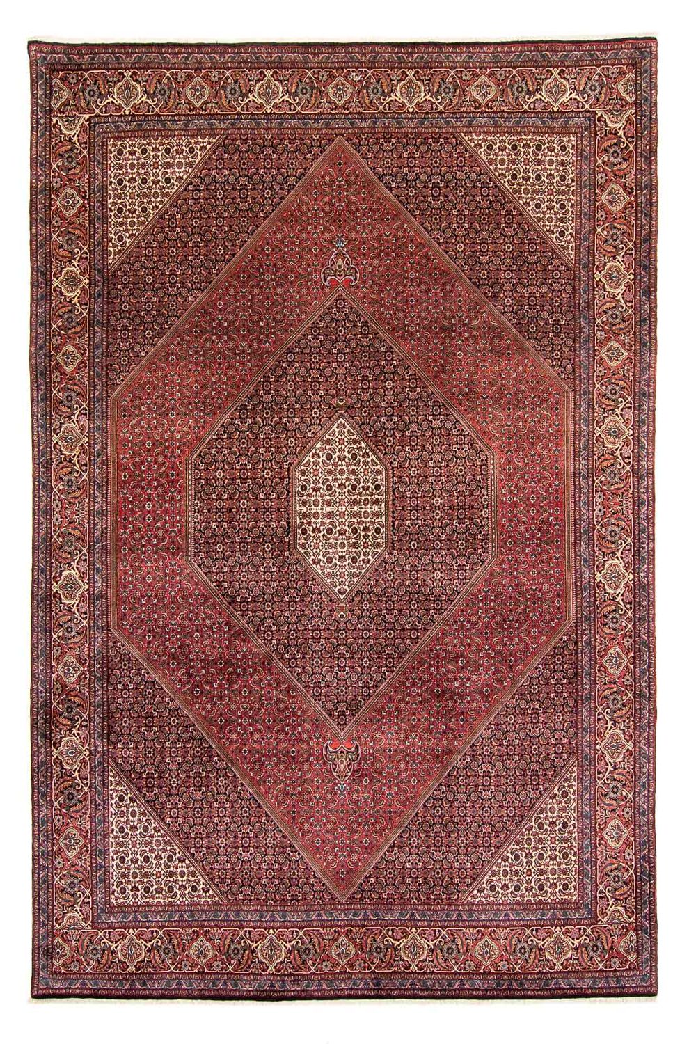 Perser Rug - Bidjar - 382 x 249 cm - dark red