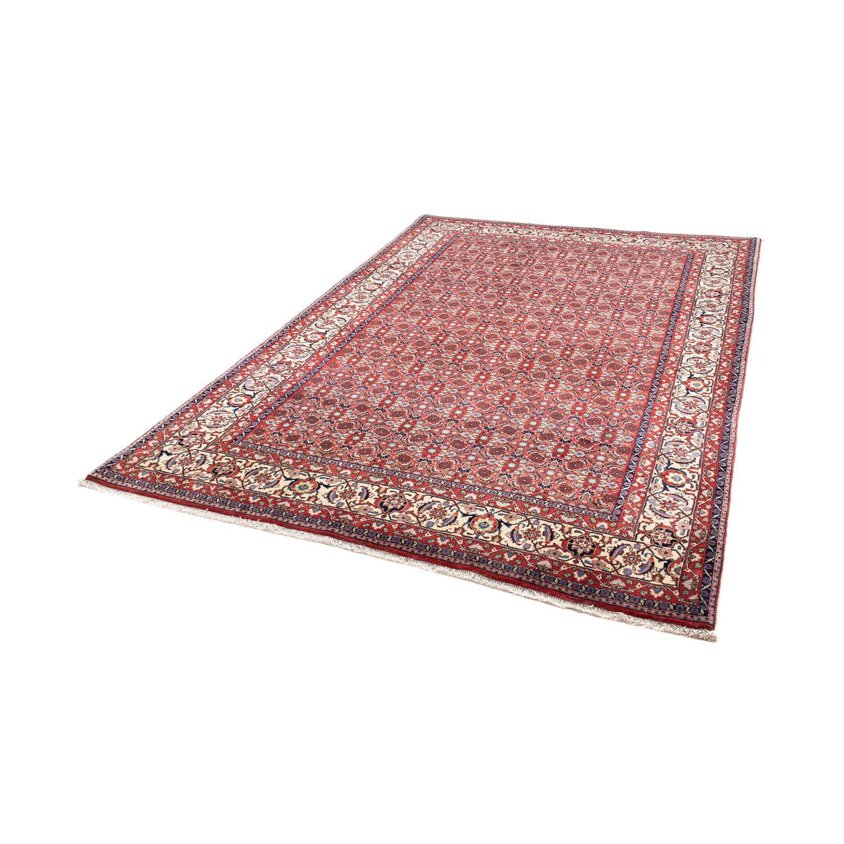 Perser Rug - Bidjar - 251 x 175 cm - red