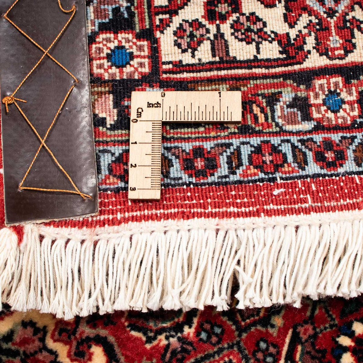 Perser Rug - Bidjar - 255 x 202 cm - dark red