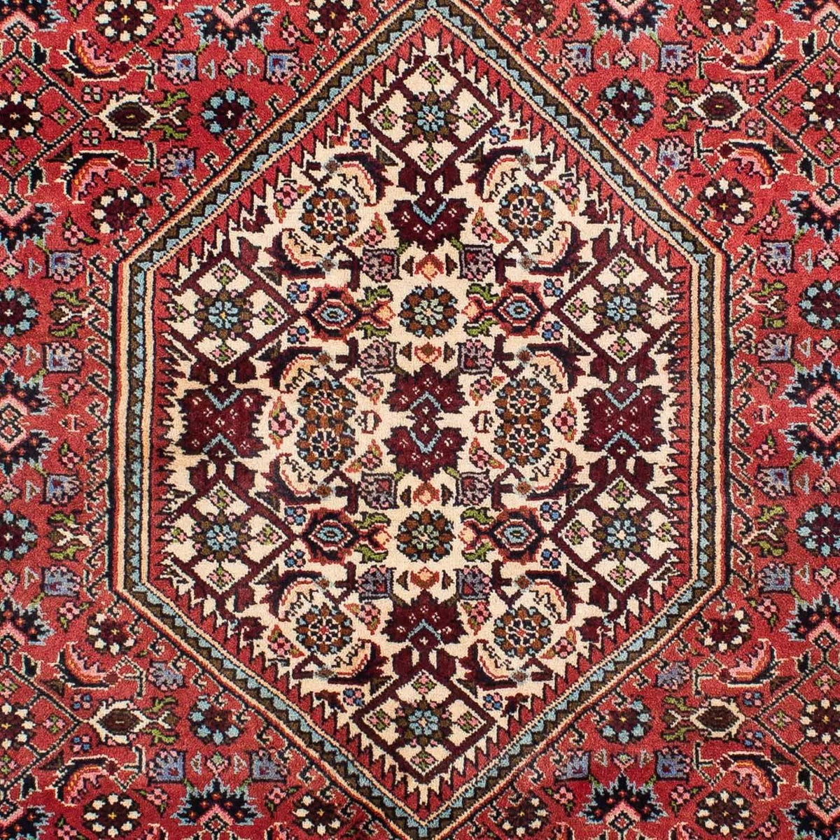 Perser Rug - Bidjar - 242 x 135 cm - red