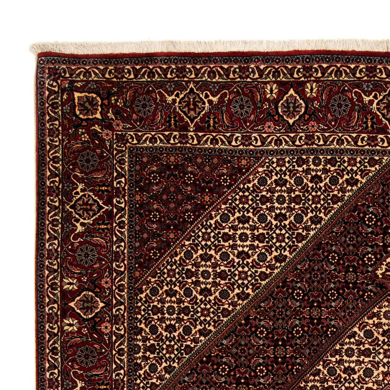 Perser Rug - Bidjar - 262 x 203 cm - dark red