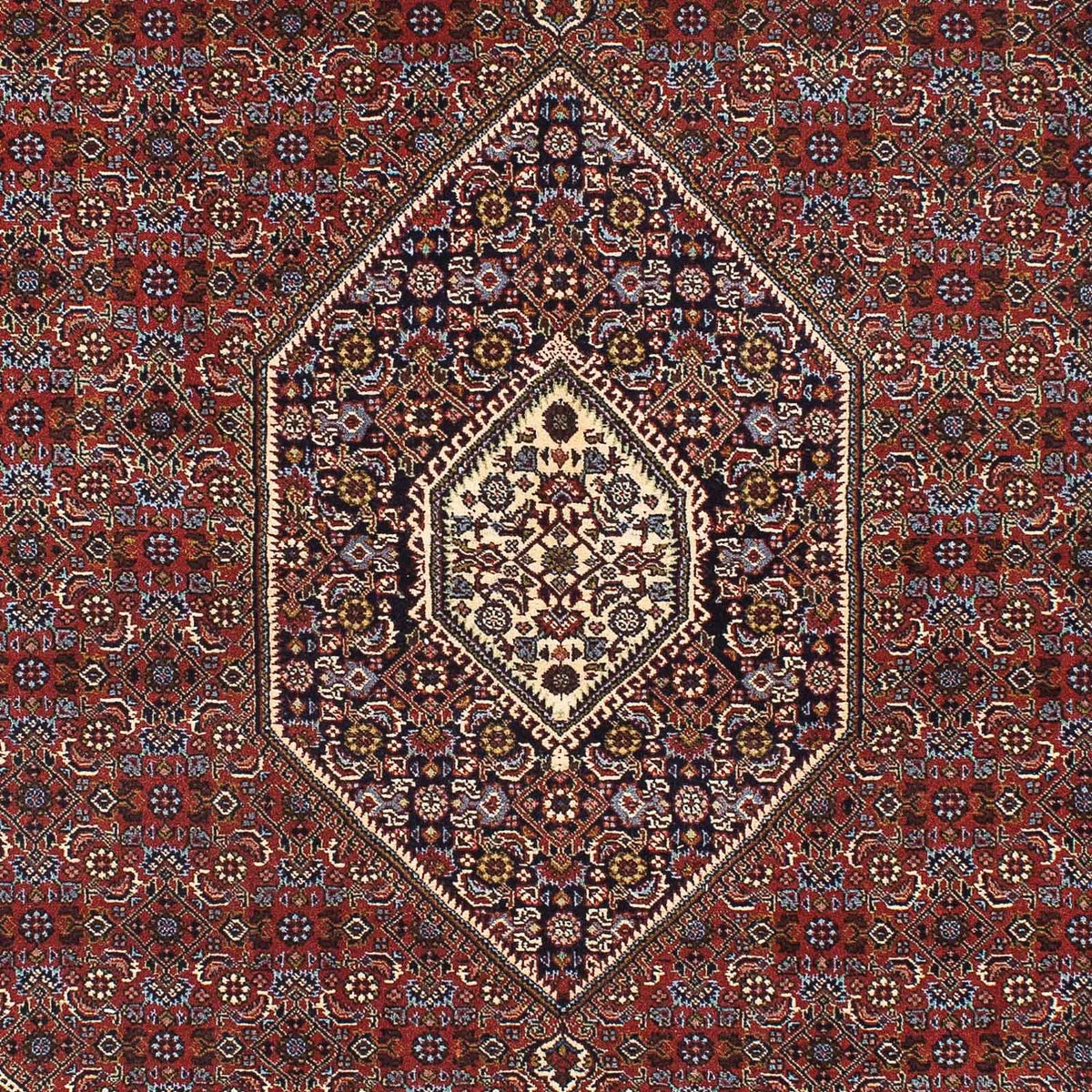 Perser Rug - Bidjar - 205 x 139 cm - dark red