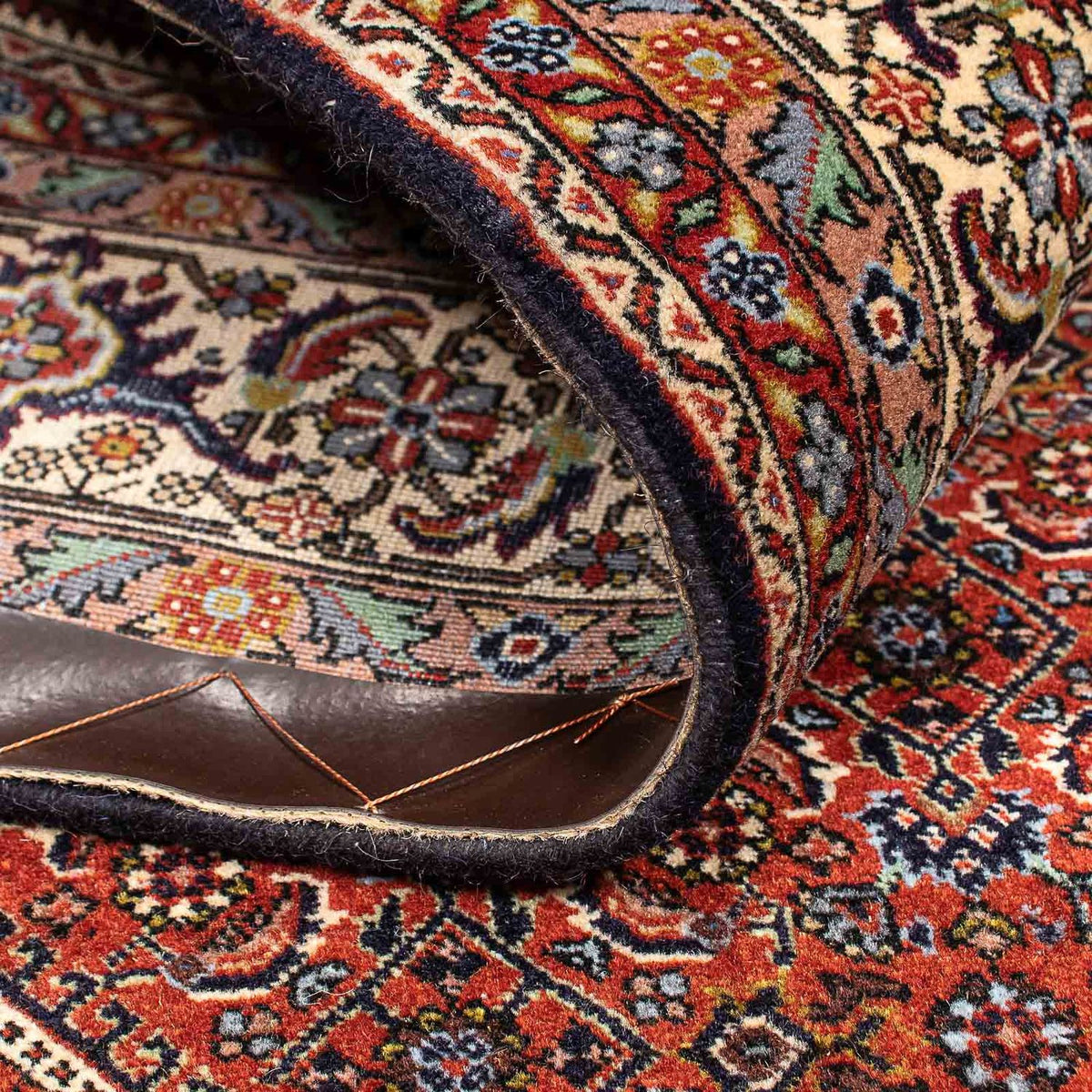 Perser Rug - Bidjar - 205 x 139 cm - dark red