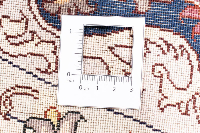 Perser Rug - Tabriz - Royal round  - 250 x 250 cm - dark red