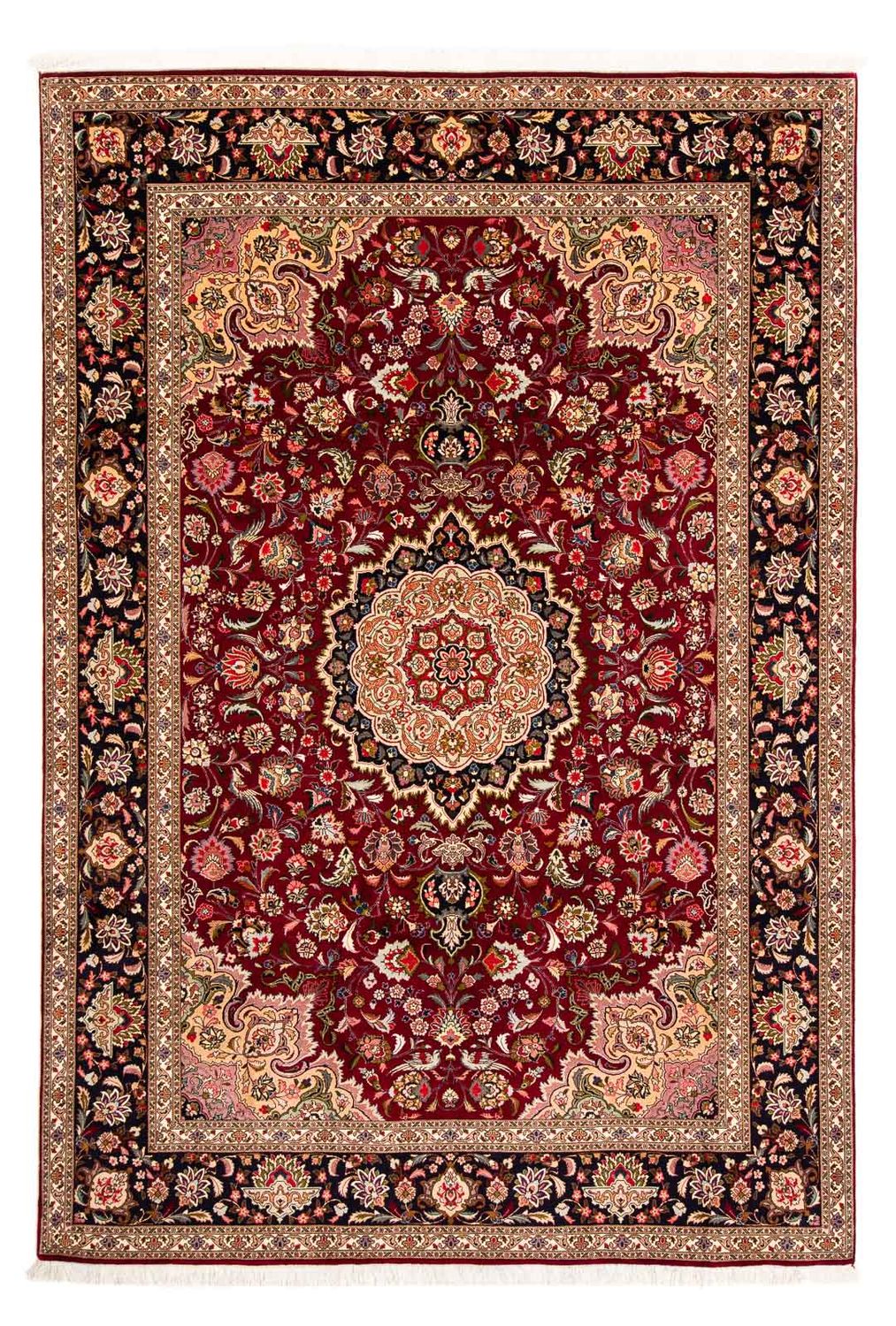 Perser Rug - Tabriz - Royal - 300 x 202 cm - dark red
