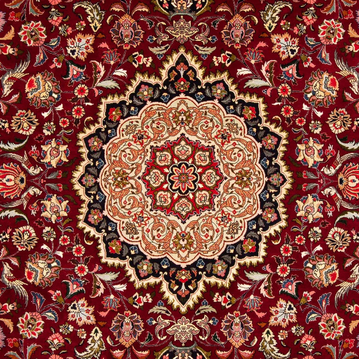 Perser Rug - Tabriz - Royal - 300 x 202 cm - dark red