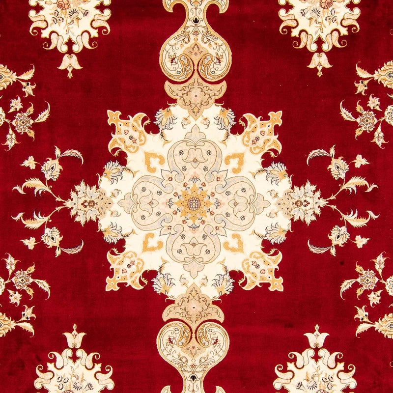 Perser Rug - Tabriz - Royal - 402 x 298 cm - dark red