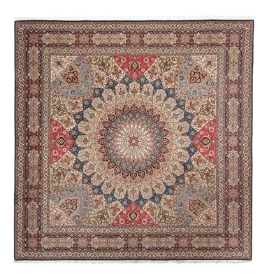 Perser Rug - Tabriz - Royal square  - 253 x 251 cm - light brown
