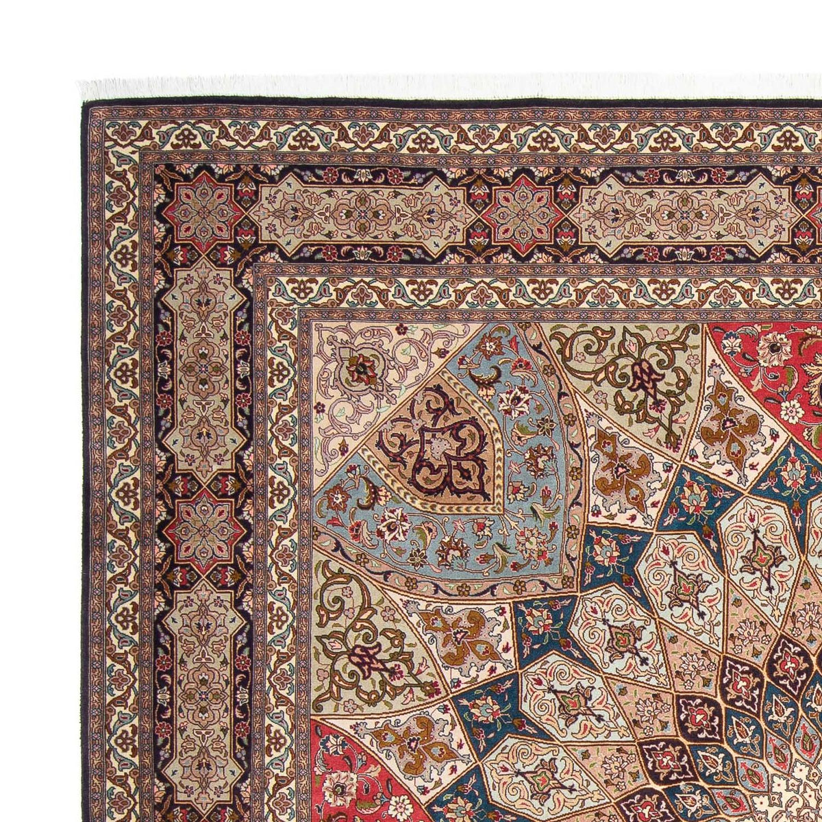 Perser Rug - Tabriz - Royal square  - 253 x 251 cm - light brown