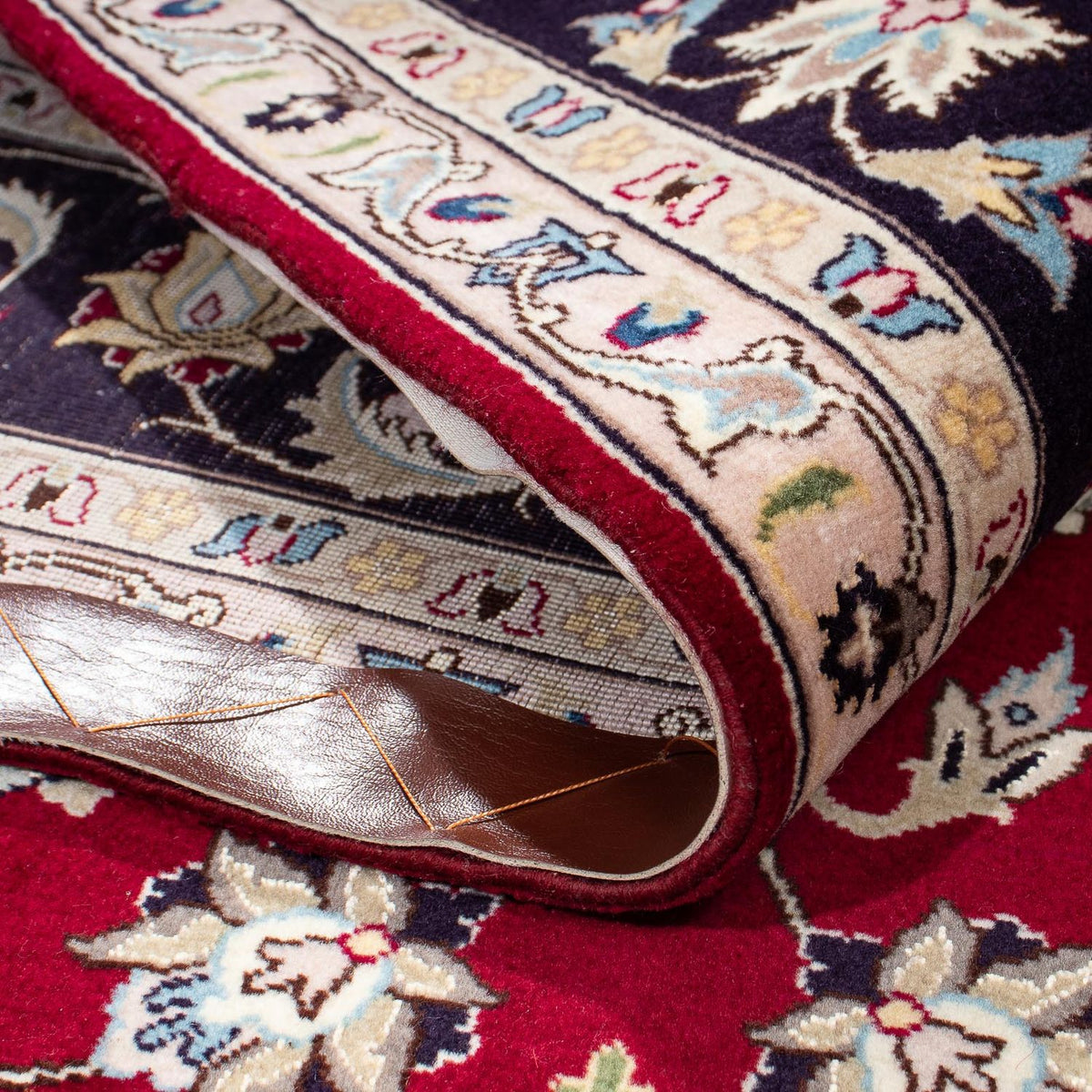 Perser Rug - Tabriz - Royal - 207 x 155 cm - dark red