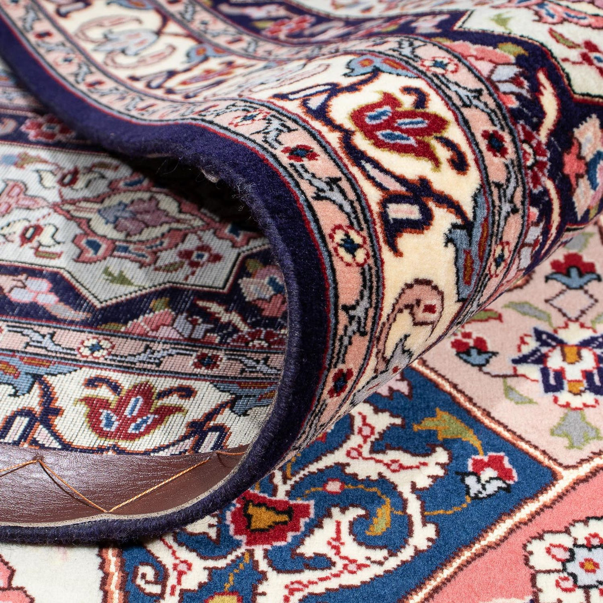 Perser Rug - Tabriz - Royal square  - 257 x 255 cm - light brown