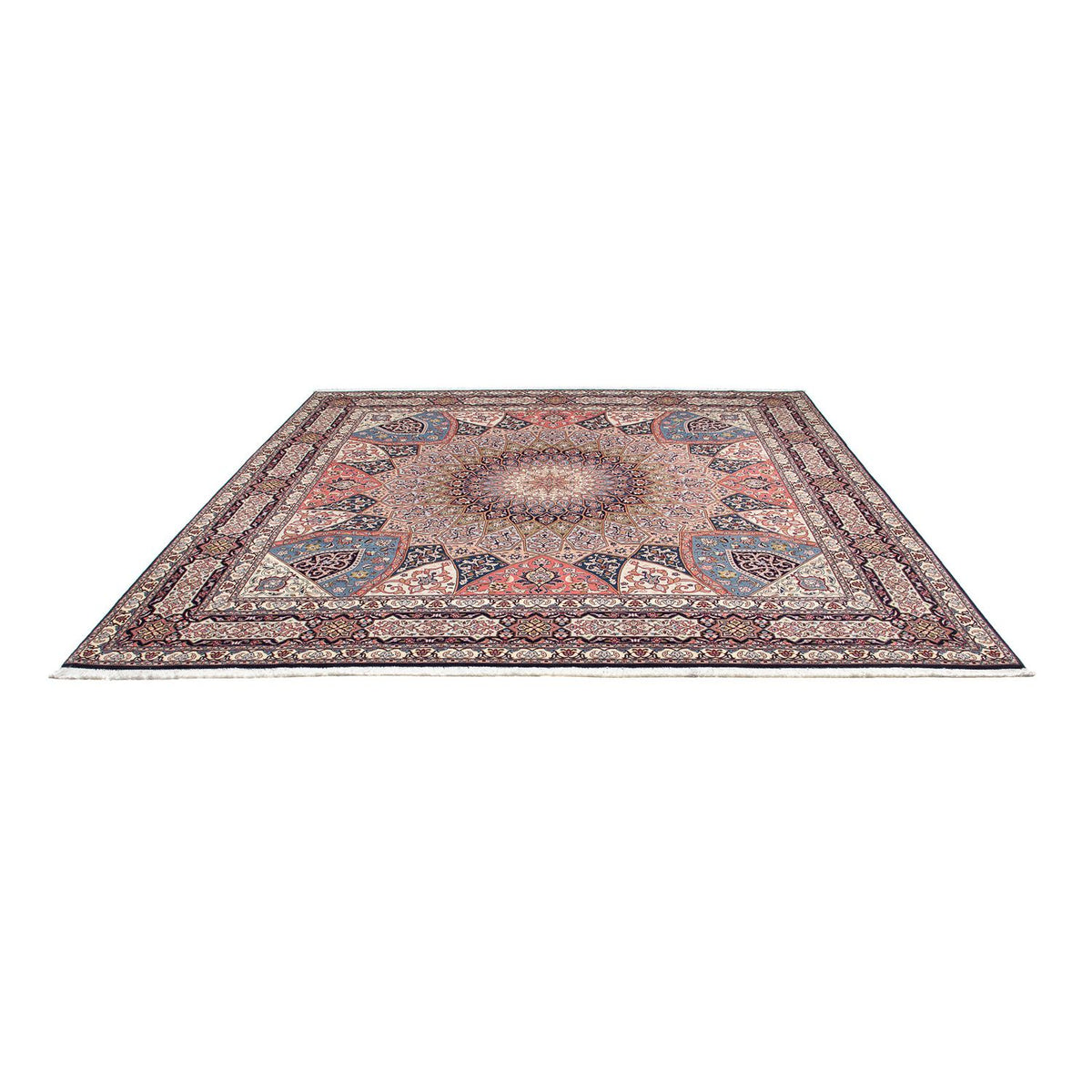 Perser Rug - Tabriz - Royal square  - 257 x 255 cm - light brown