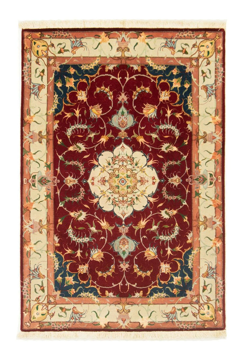 Perser Rug - Tabriz - Royal - 150 x 101 cm - red