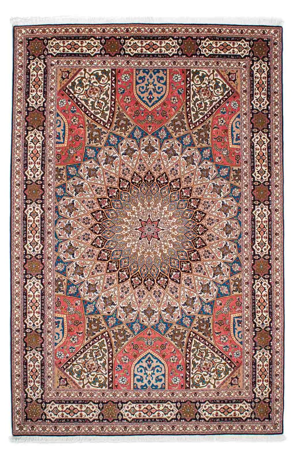 Perser Rug - Tabriz - Royal - 252 x 167 cm - light brown