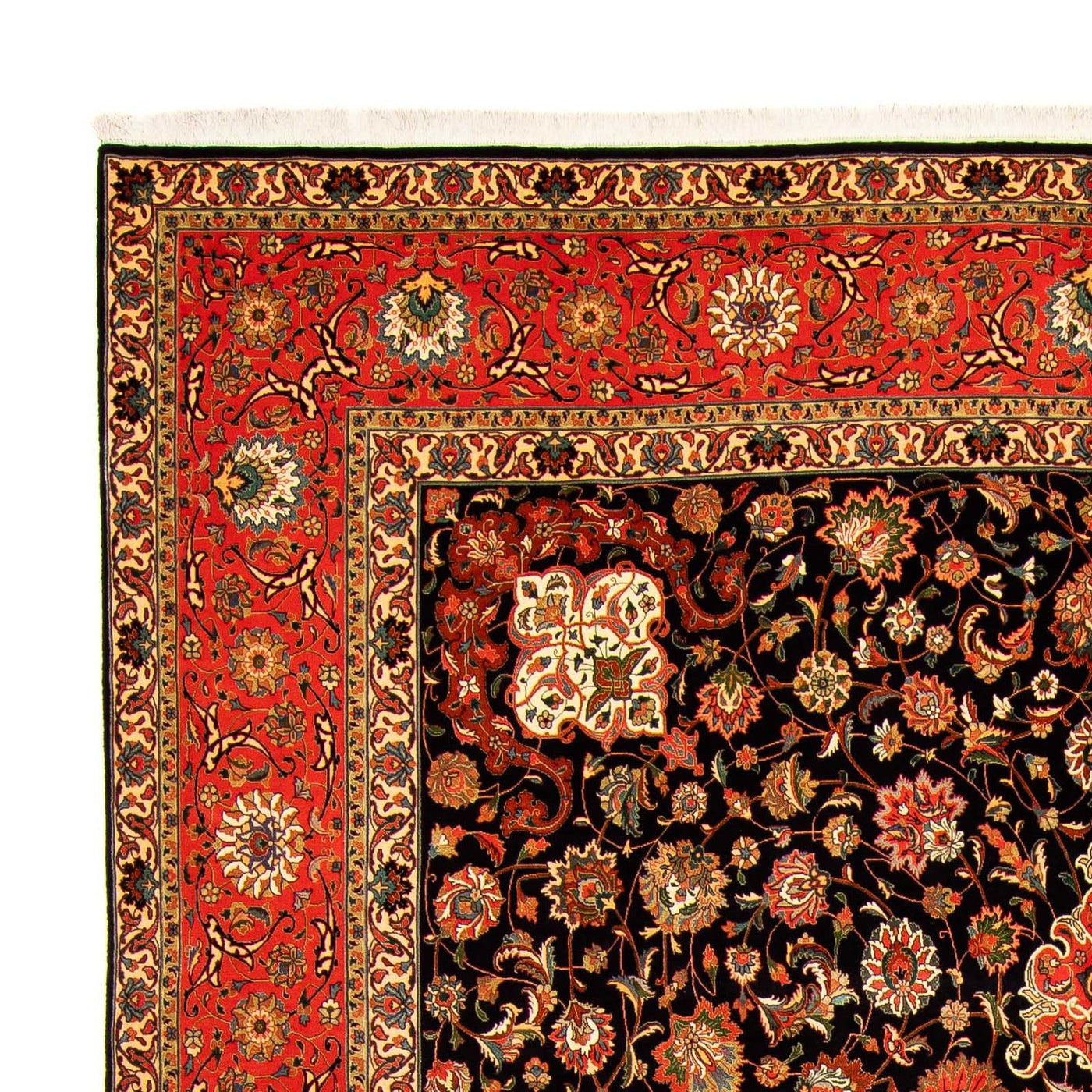Tabriz - 50 Raj Rug 407x297cm - Persian Rugs