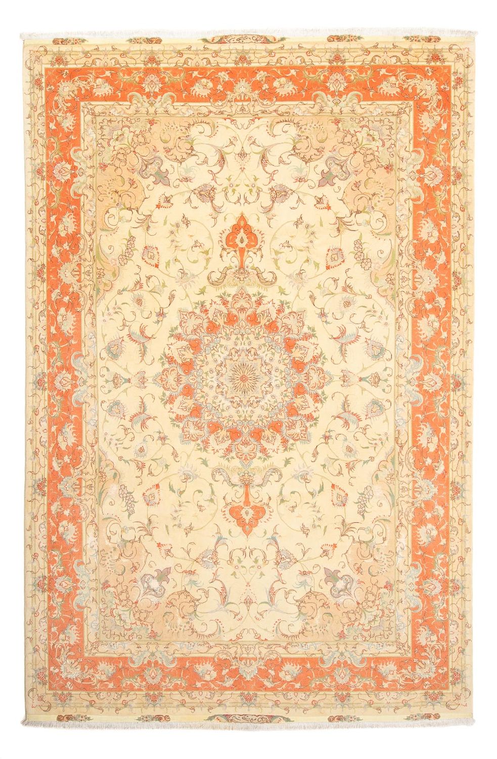 Perser Rug - Tabriz - Royal - 300 x 202 cm - beige