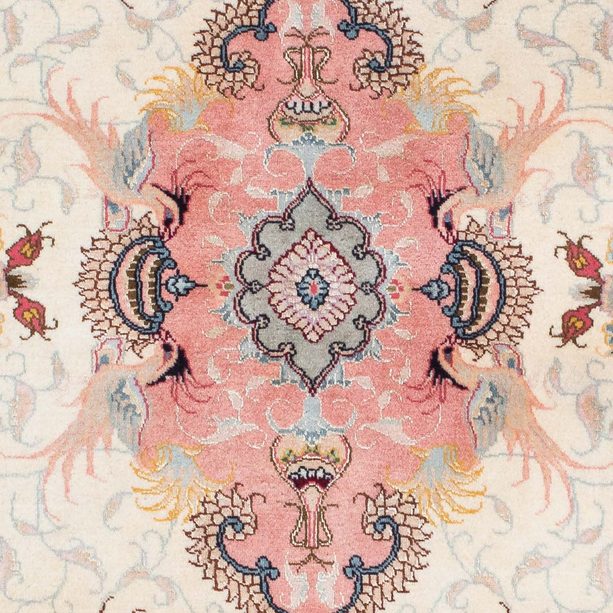 Runner Perser Rug - Tabriz - Royal - 203 x 80 cm - beige