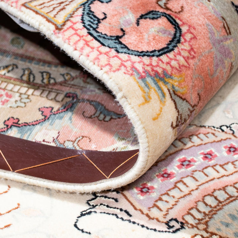 Runner Perser Rug - Tabriz - Royal - 203 x 80 cm - beige