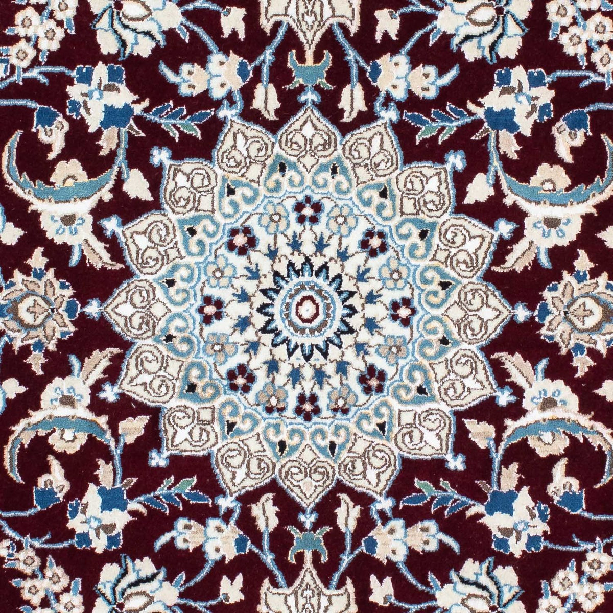 Perser Rug - Nain - Royal - 182 x 110 cm - dark red