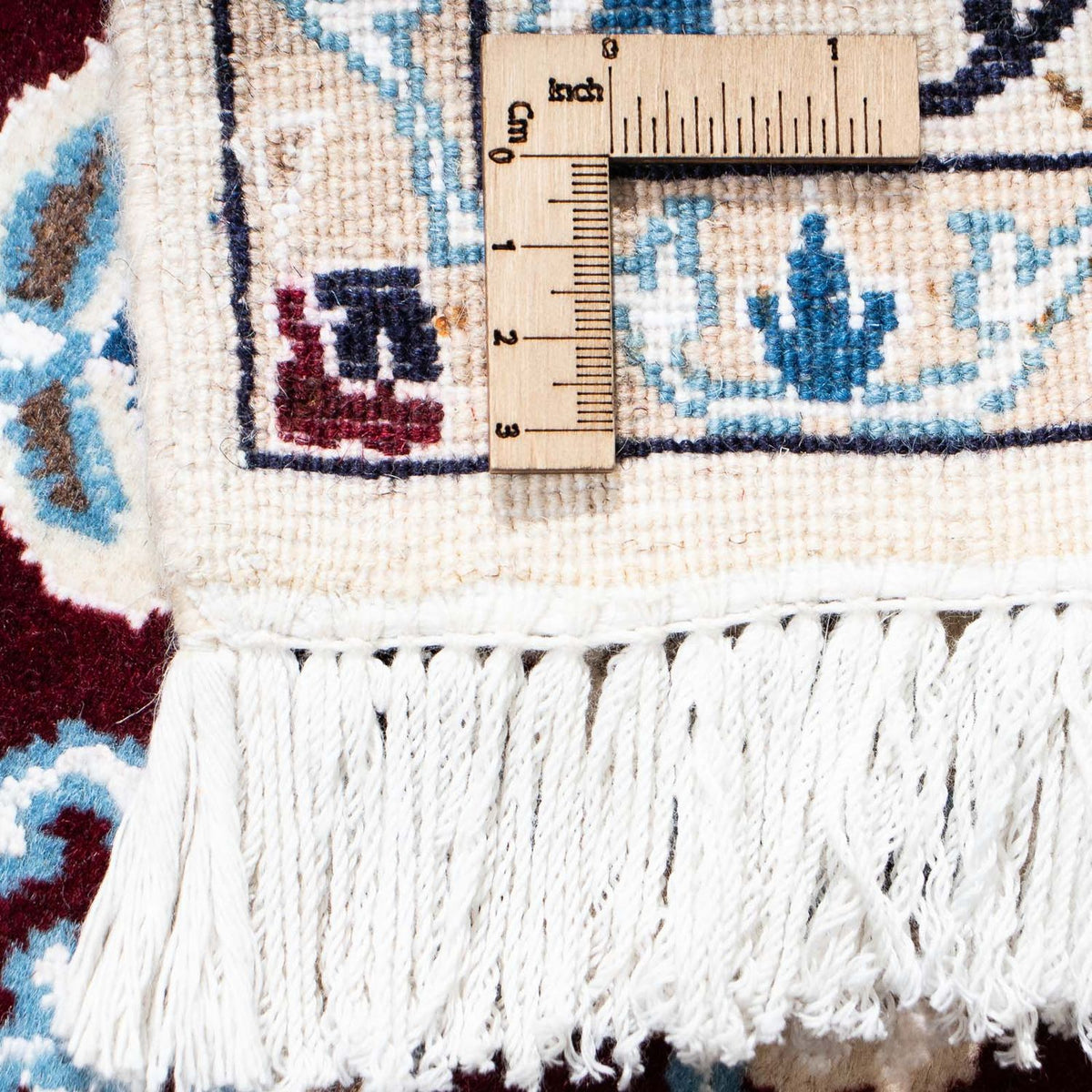 Perser Rug - Nain - Royal - 182 x 110 cm - dark red