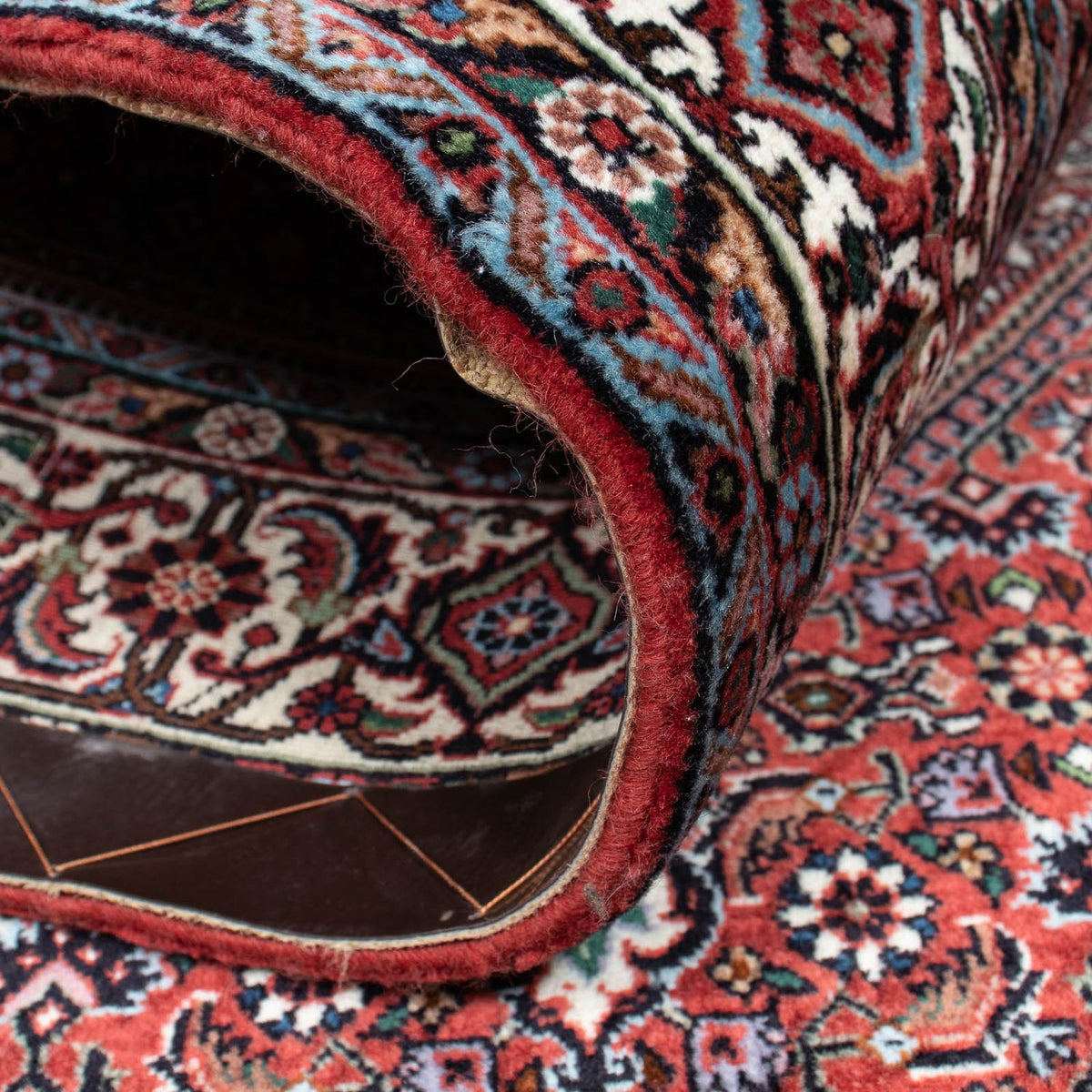 Perser Rug - Bidjar - 214 x 131 cm - light red