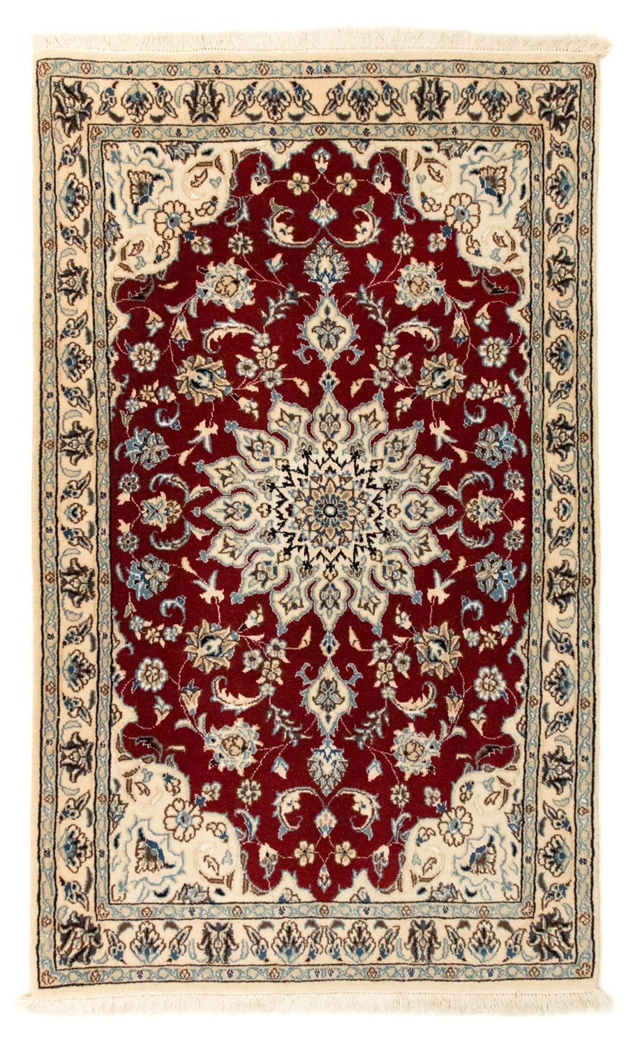 Perser Rug - Nain - Royal - 139 x 82 cm - red