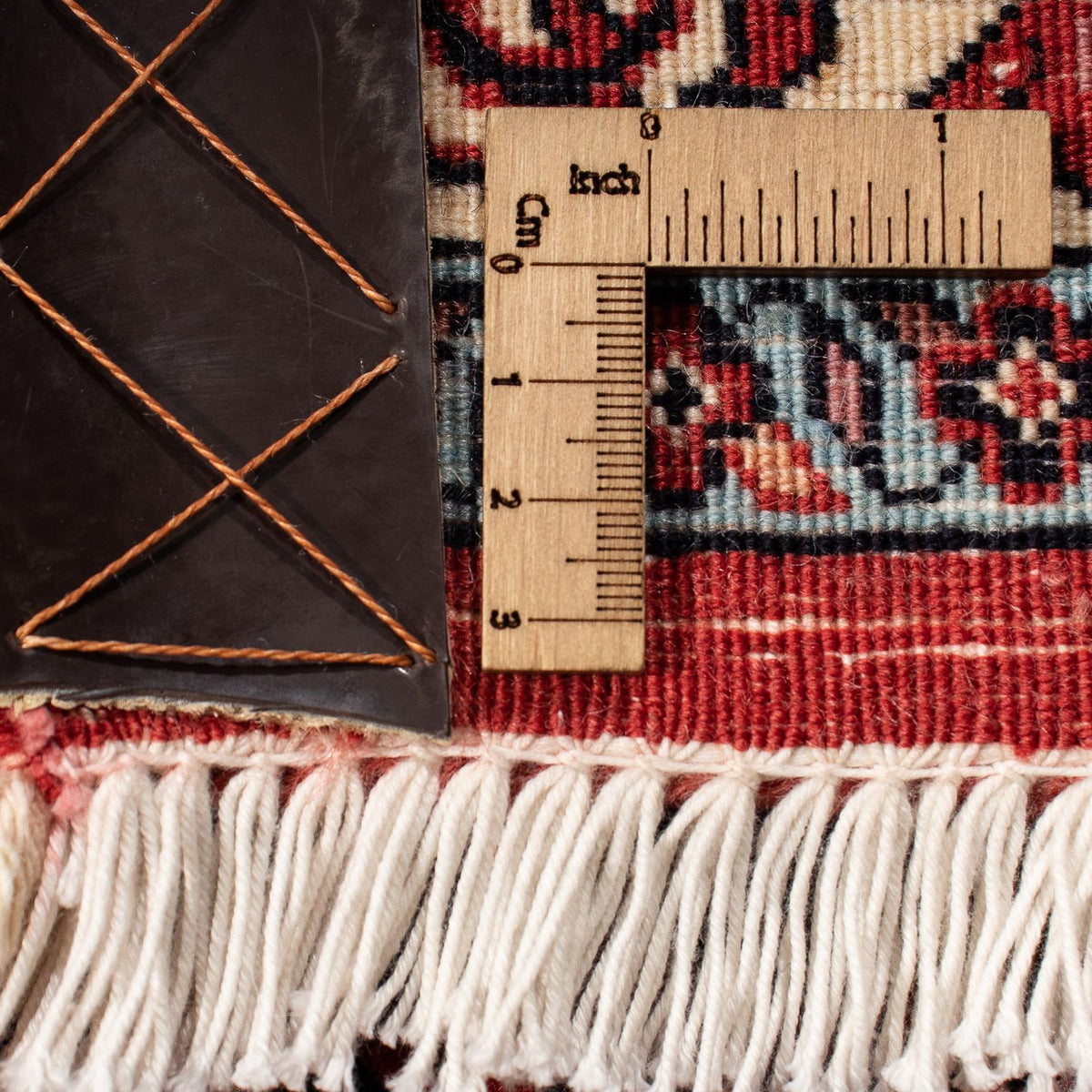 Perser Rug - Bidjar - 299 x 202 cm - dark red