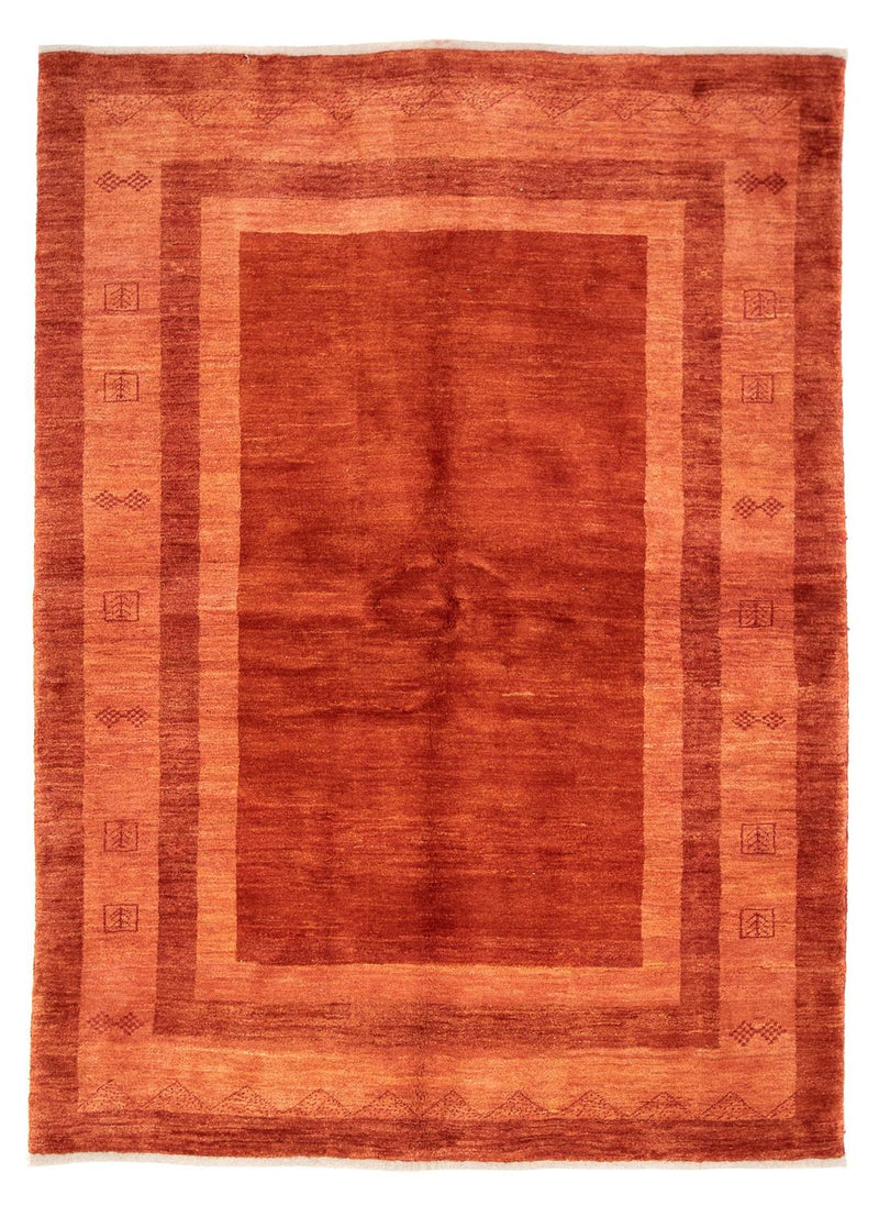 Gabbeh Rug - Perser - 242 x 170 cm - dark red