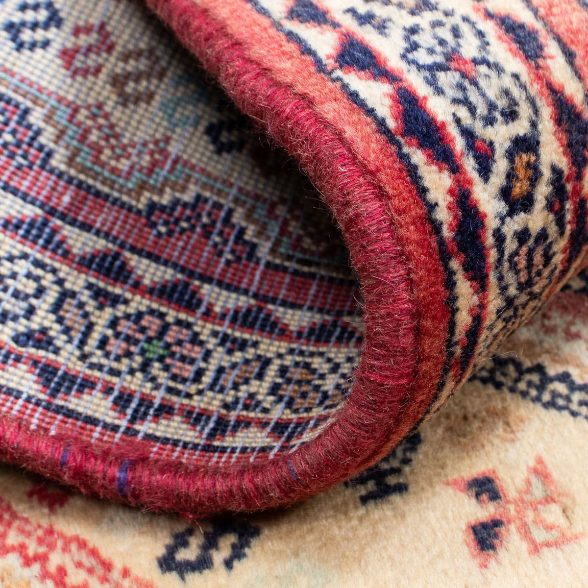 Perser Rug - Nomadic - 122 x 73 cm - light red