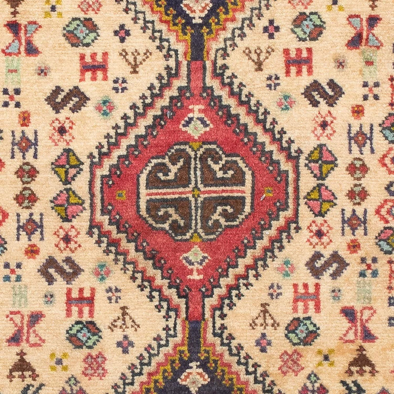 Perser Rug - Nomadic - 124 x 76 cm - light red