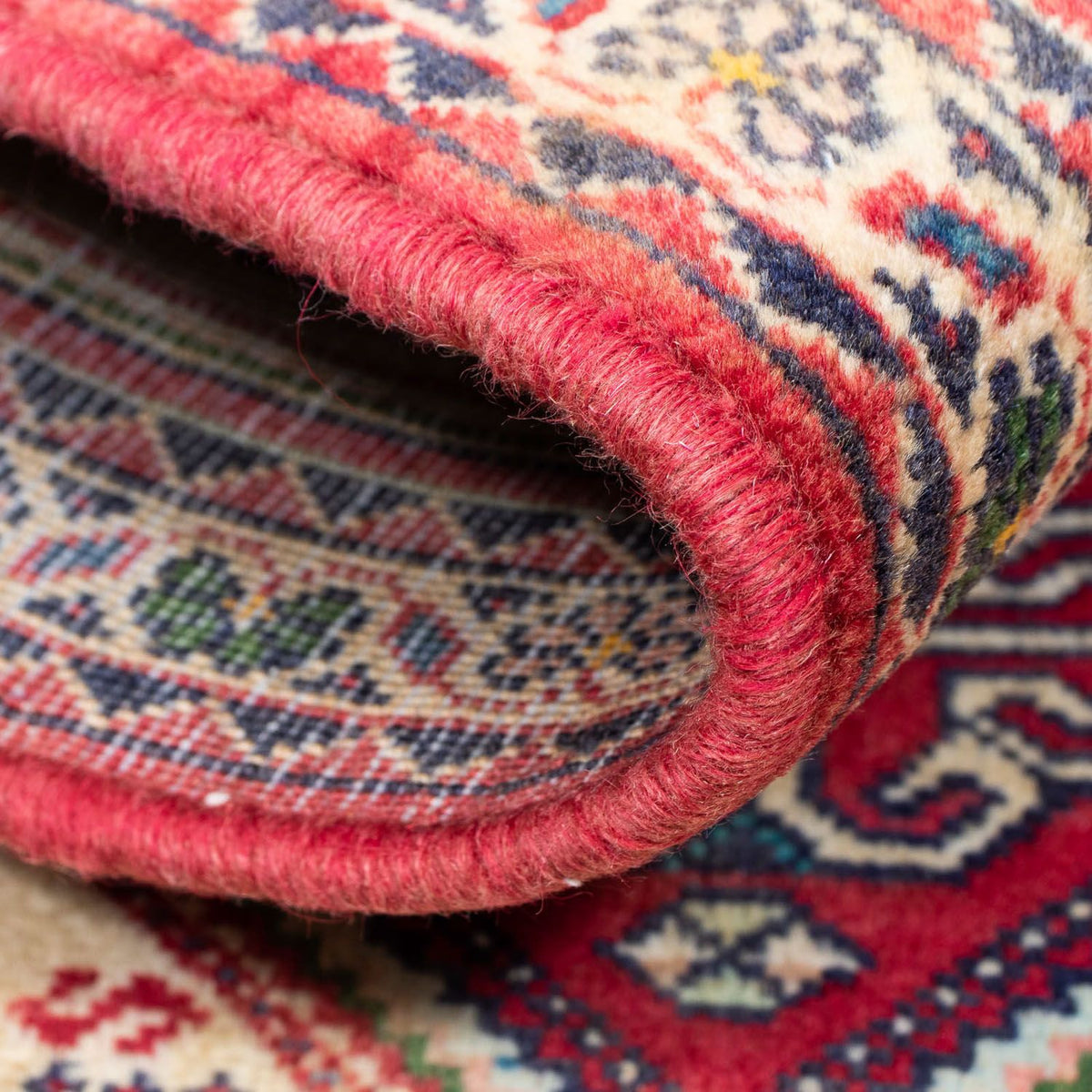 Perser Rug - Nomadic - 123 x 75 cm - light red