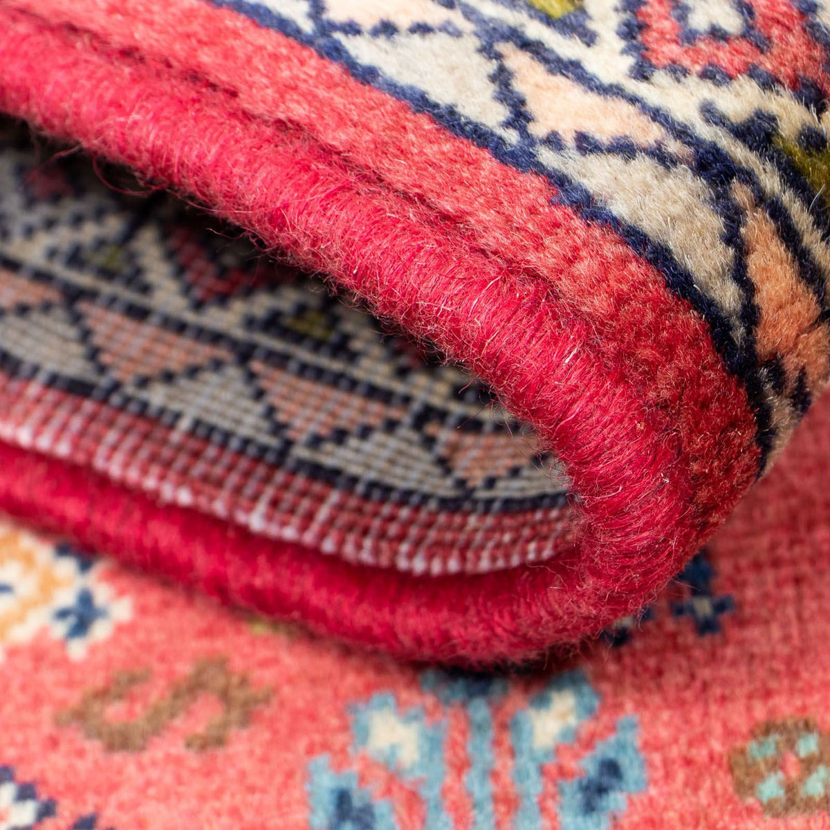 Perser Rug - Nomadic - 123 x 78 cm - light red