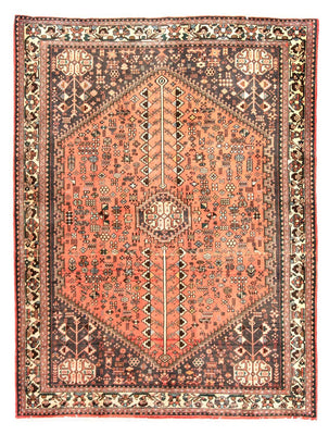Perser Rug - Nomadic - 191 x 149 cm - red