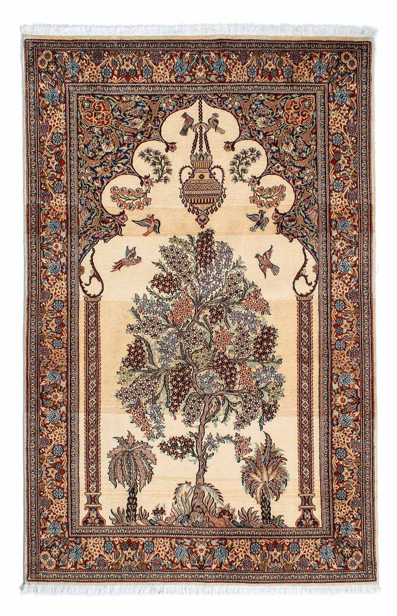 Perser Rug - Ghom - 210 x 135 cm - beige