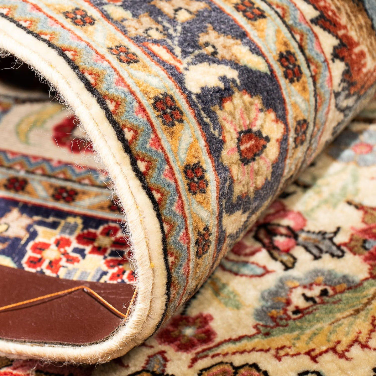 Runner Perser Rug - Ghom - 265 x 70 cm - beige