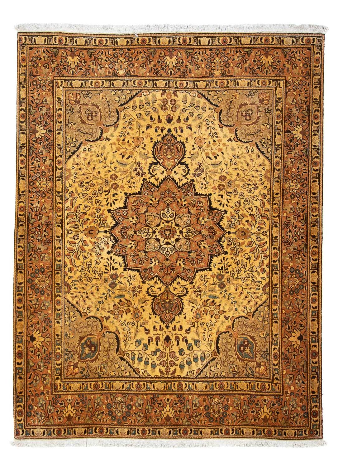 Perser Rug - Tabriz - 205 x 154 cm - brown