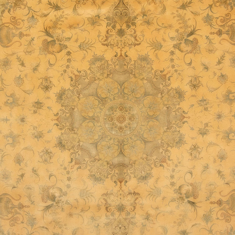 Perser Rug - Tabriz - Royal - 352 x 251 cm - light brown