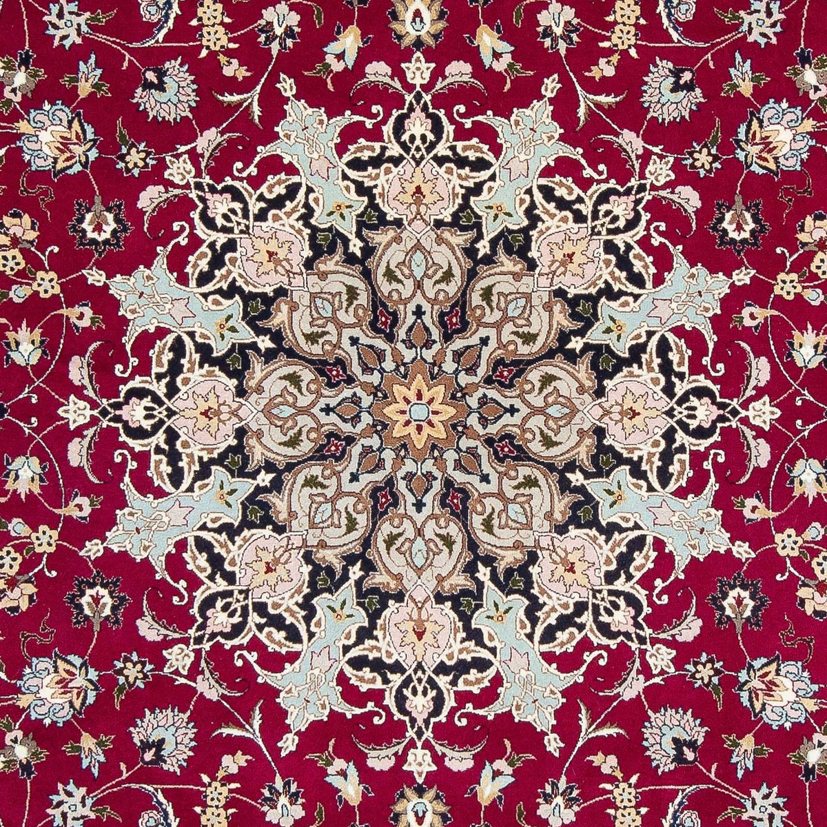 Perser Rug - Tabriz - Royal - 307 x 204 cm - dark red