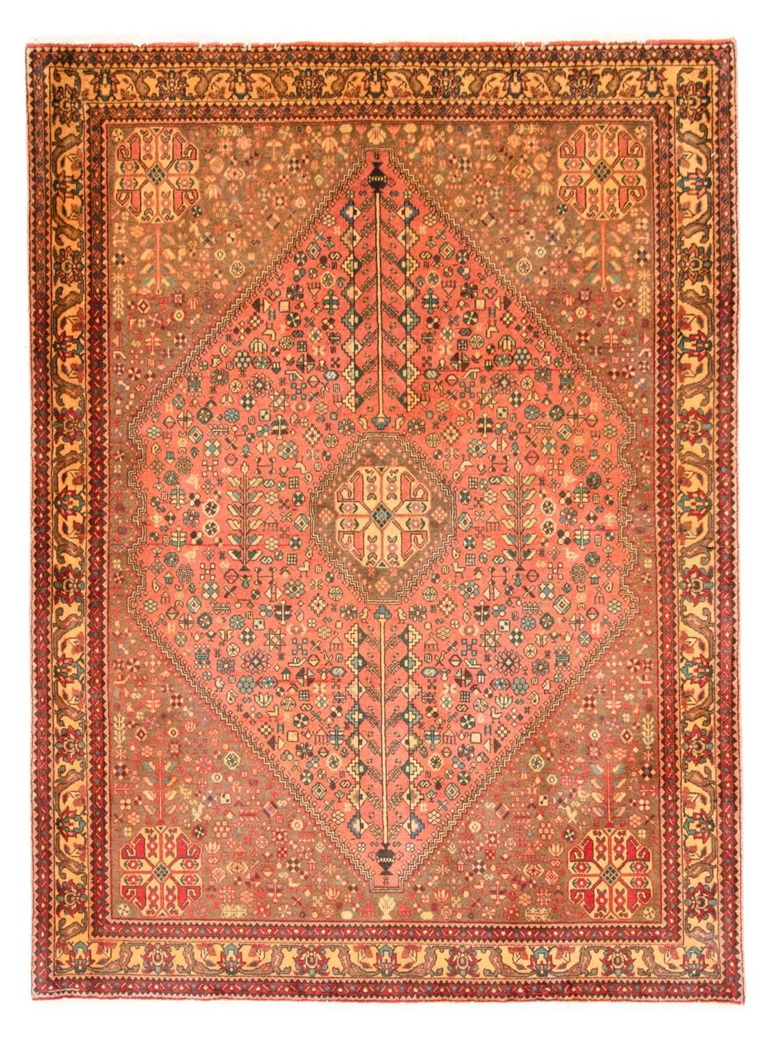 Perser Rug - Nomadic - 197 x 153 cm - red