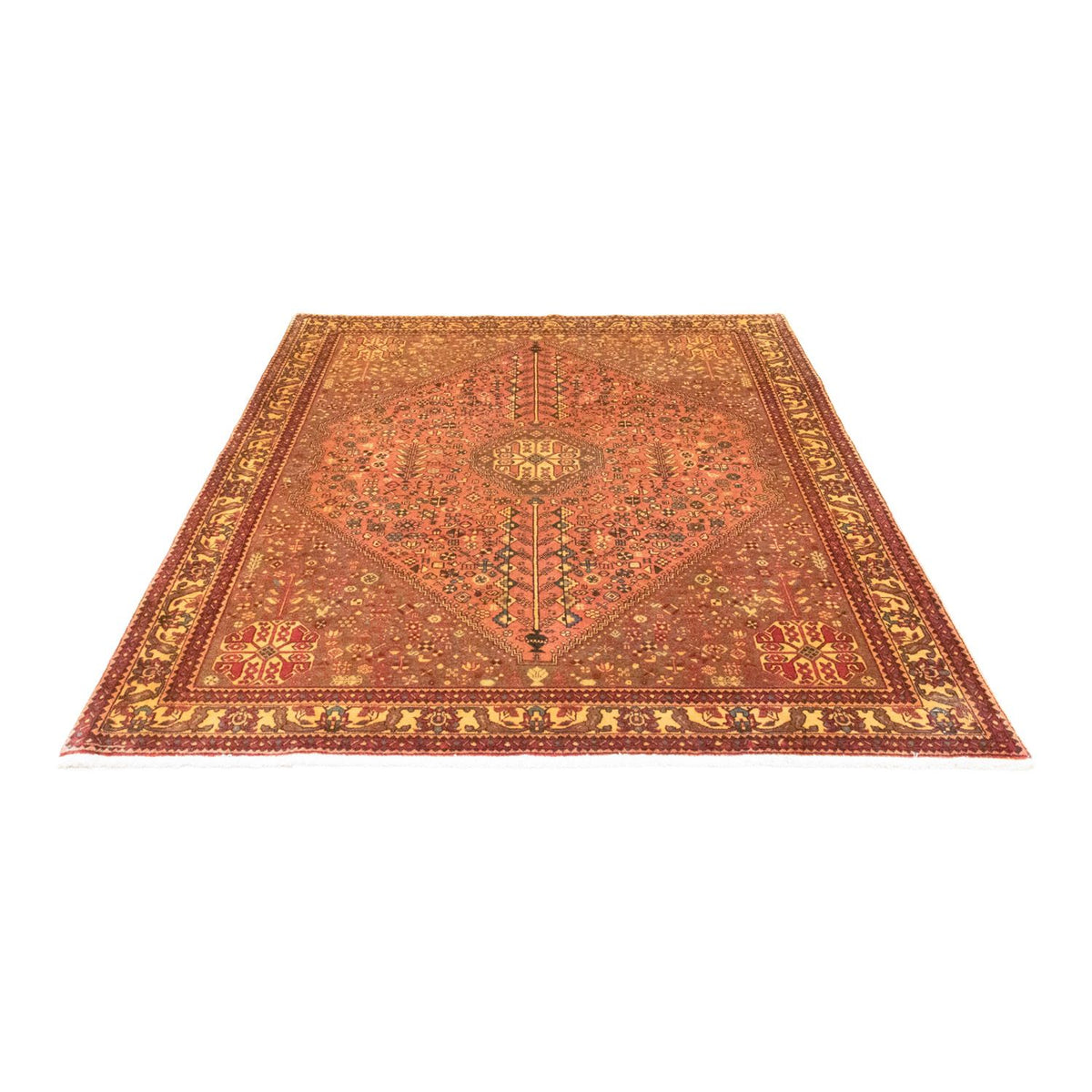 Perser Rug - Nomadic - 197 x 153 cm - red