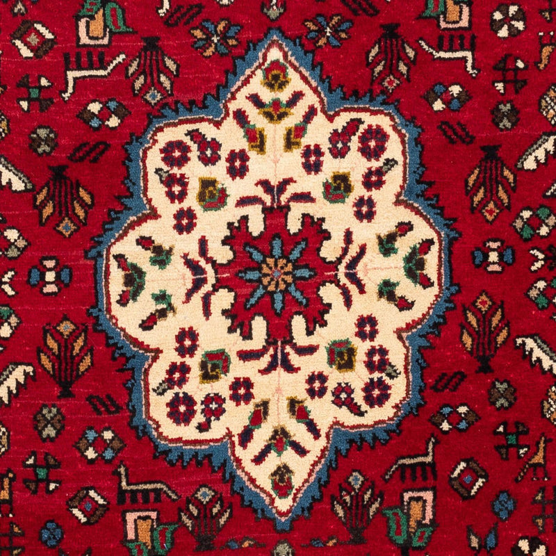 Perser Rug - Nomadic - 148 x 102 cm - dark red