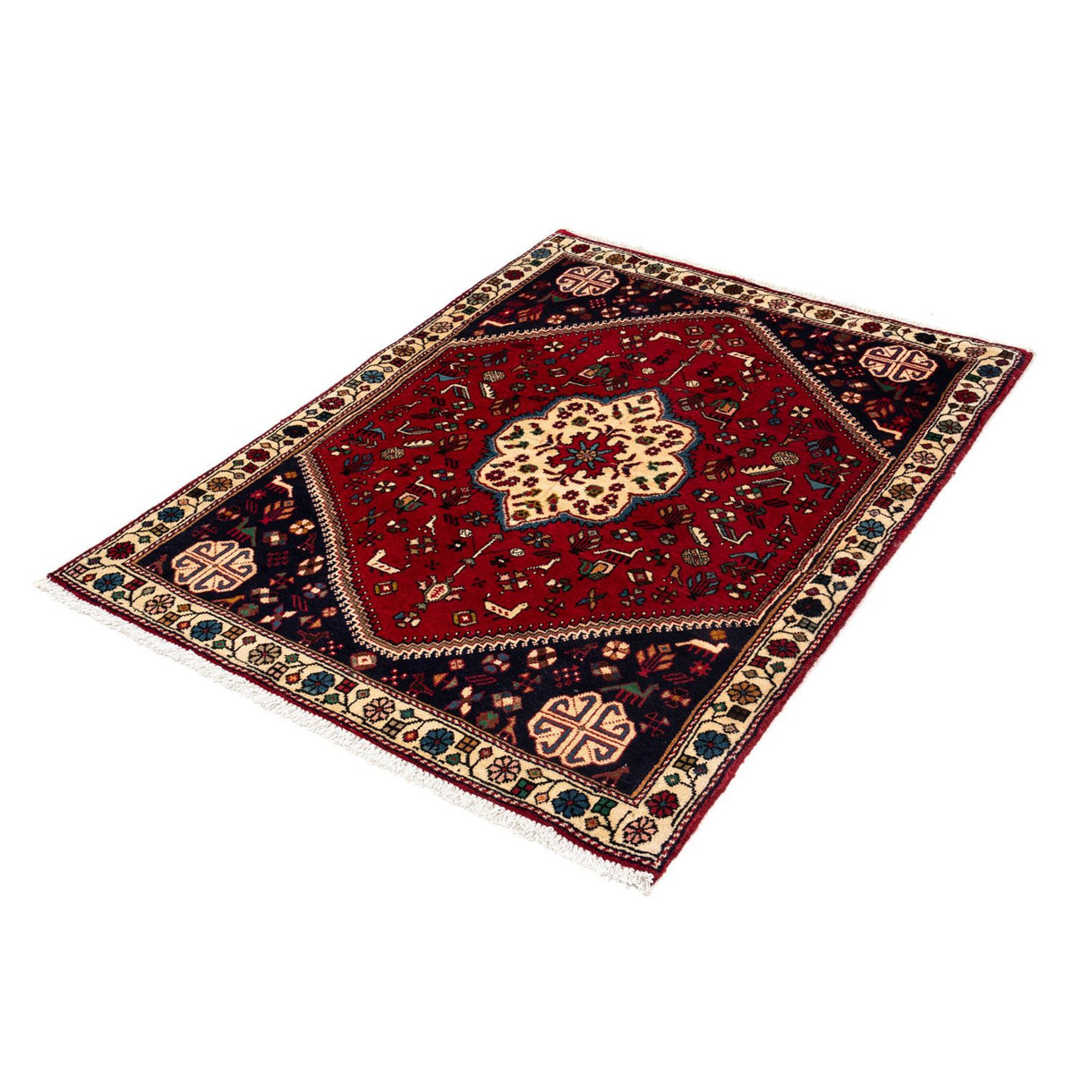 Perser Rug - Nomadic - 148 x 102 cm - dark red
