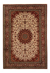Qom Rug 244x358cm - Persian Rugs - Rectangle / Dark Red / 244 x 358 cm Rectangle