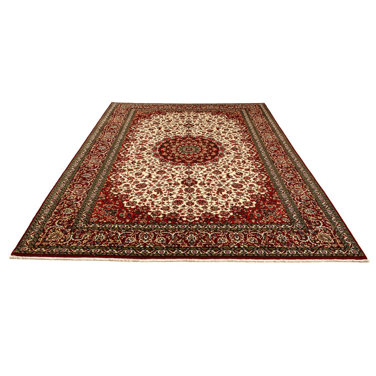 Perser Rug - Ghom - 358 x 244 cm - dark red