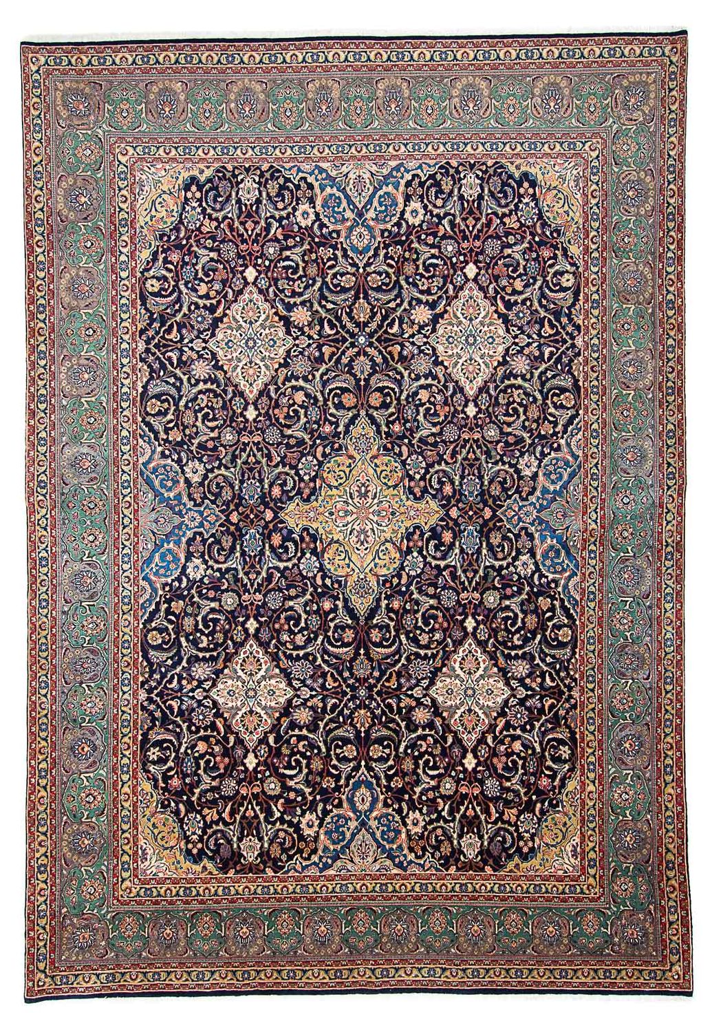 Perser Rug - Classic - 438 x 305 cm - dark blue