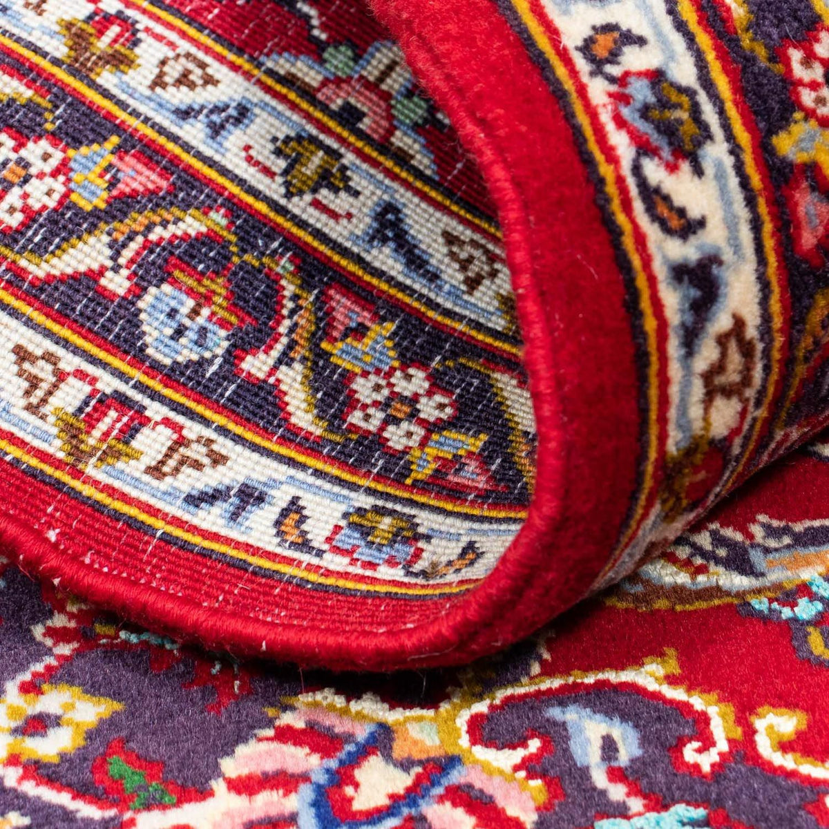 Perser Rug - Keshan - 118 x 79 cm - red