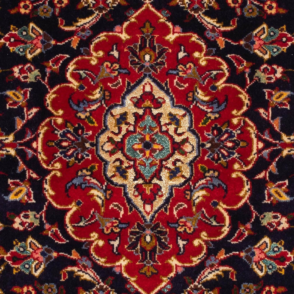 Perser Rug - Keshan - 118 x 80 cm - dark blue