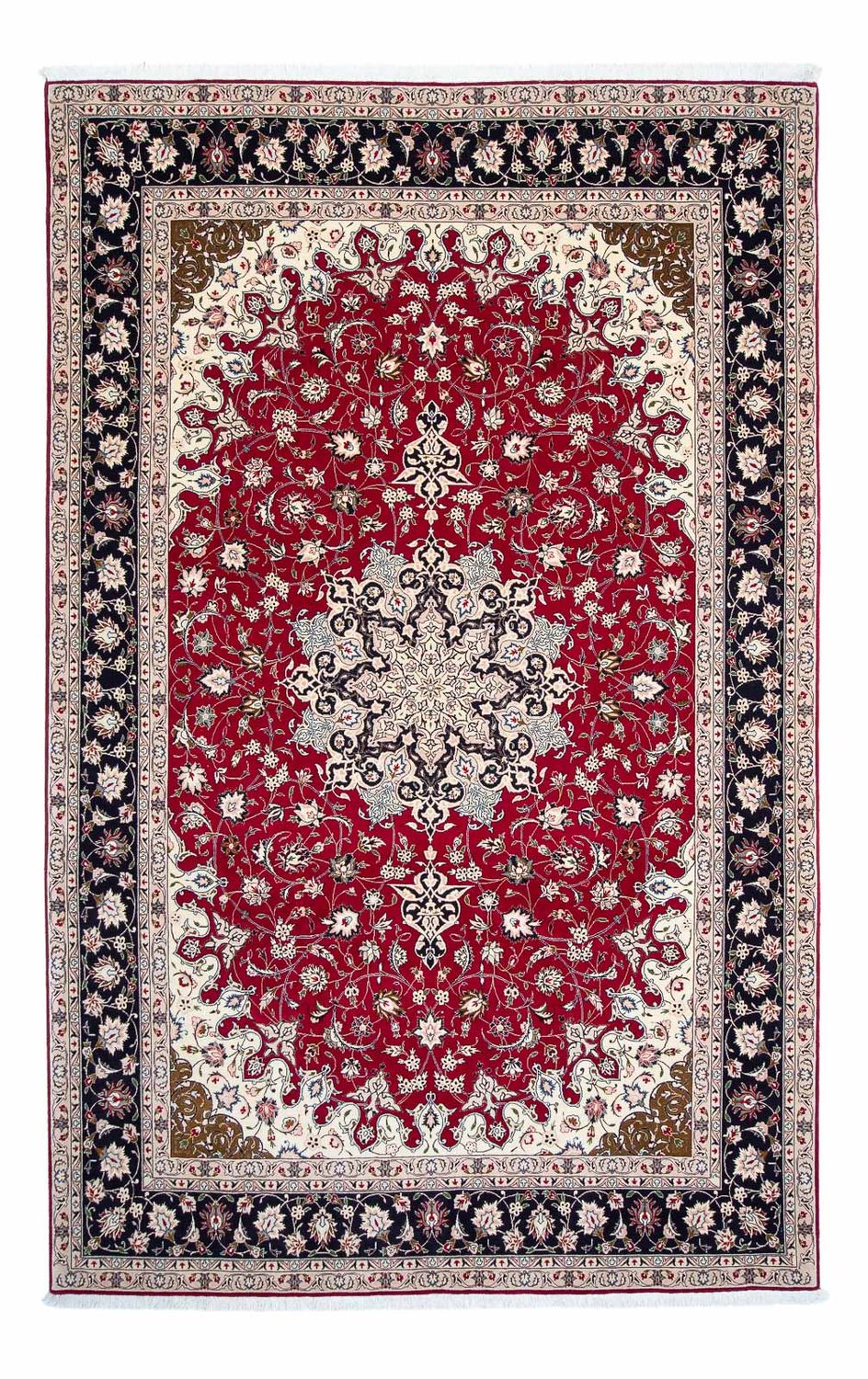 Perser Rug - Tabriz - Royal - 318 x 205 cm - dark red