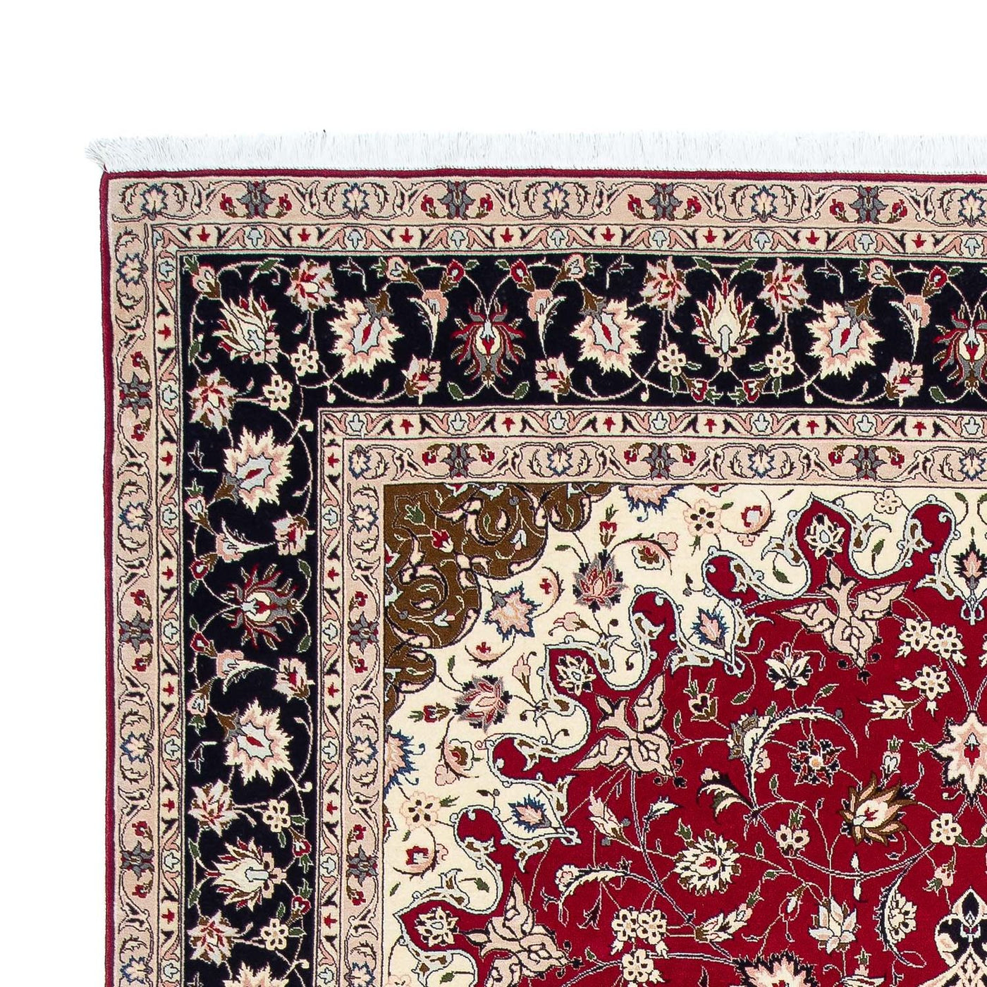 Tabriz - 50 Raj Rug 318x205cm - Persian Rugs